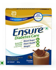 ENSURE Diabetes Care Chocolate 200g Nutrition Drink For Adults (200g, Chocolate Flavored)