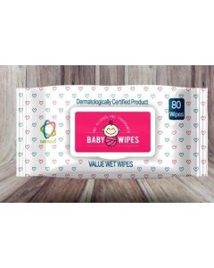 Canopus Baby Wipes - 80 wipes