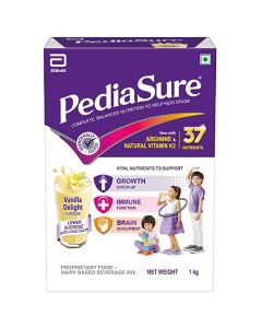 PediaSure Health & Nutrition Drink Powder - 1Kg  Refill Pack (Vanilla)